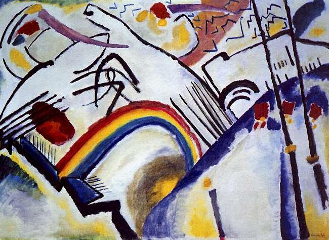 Wassily Kandinsky Cossacks oil painting picture